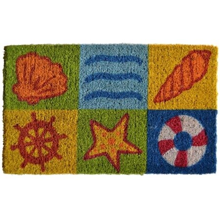 Imports Decor Inc Imports Decor 169SCM Ocean Life Door Mat 169SCM